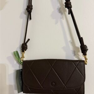 Vera Bradley Wildwood Crossbody in Rich Brown